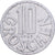 Austria, 10 Groschen, 1963, Vienna, Aluminio, MBC, KM:2878