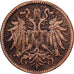 Austria, Franz Joseph I, 2 Heller, 1903, Bronze, VF(20-25), KM:2801
