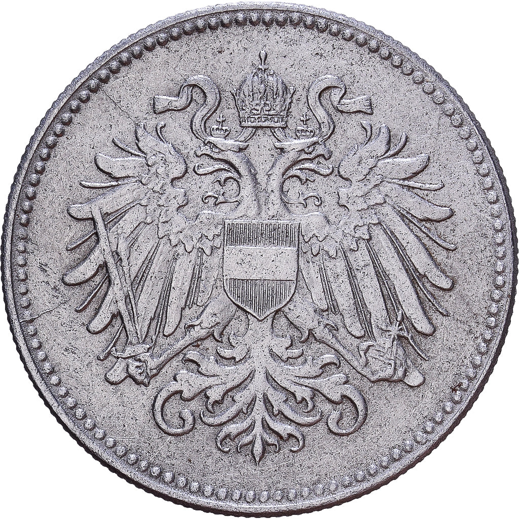 Austria, Karl I, 20 Heller, 1918, Ferro, BB, KM:2826