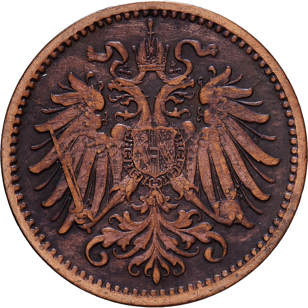 Austria, Franz Joseph I, Heller, 1900, Bronzo, MB+, KM:2800