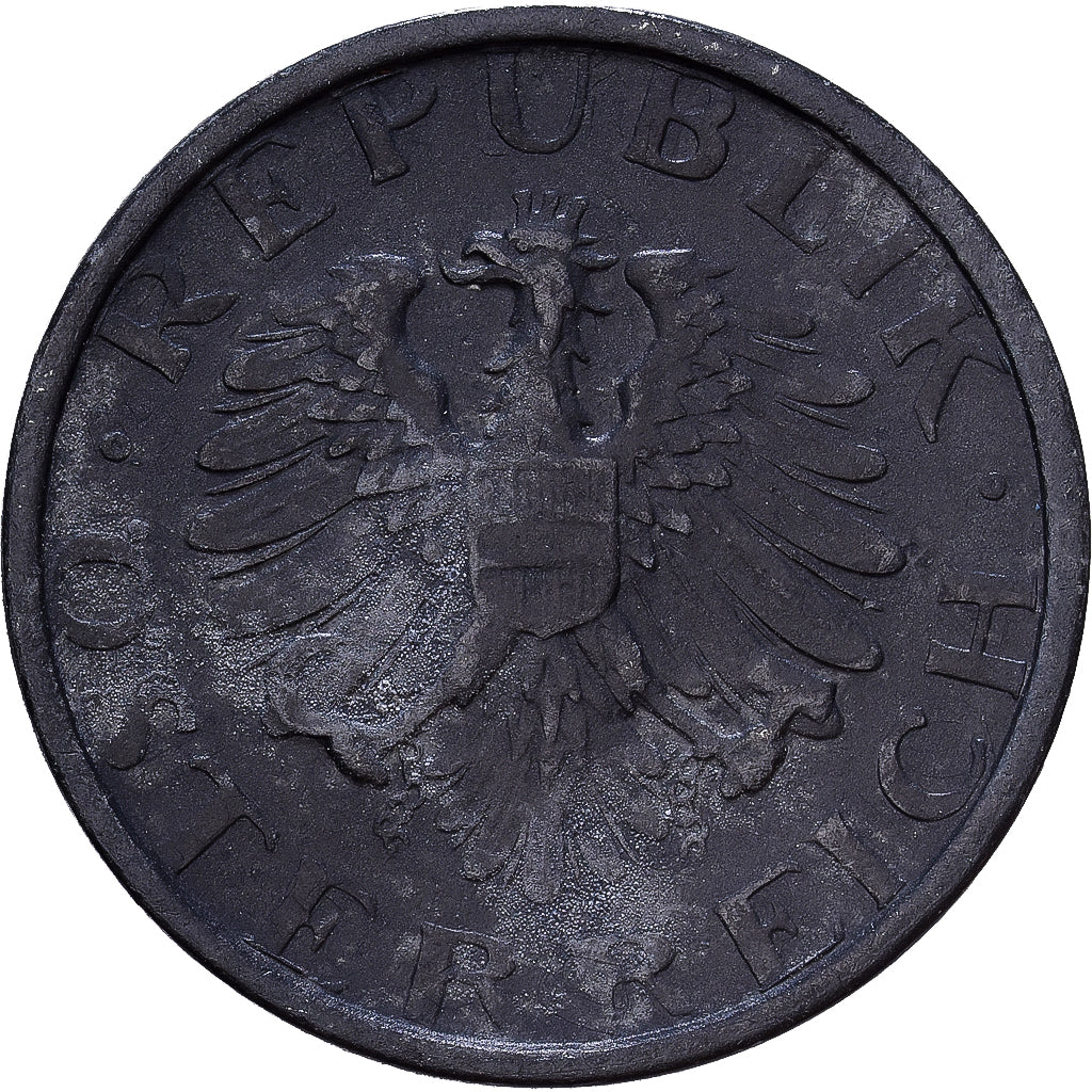 Austria, 10 Groschen, 1949, Cinc, BC+, KM:2874