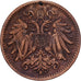 Austria, Franz Joseph I, Heller, 1897, Bronze, EF(40-45), KM:2800