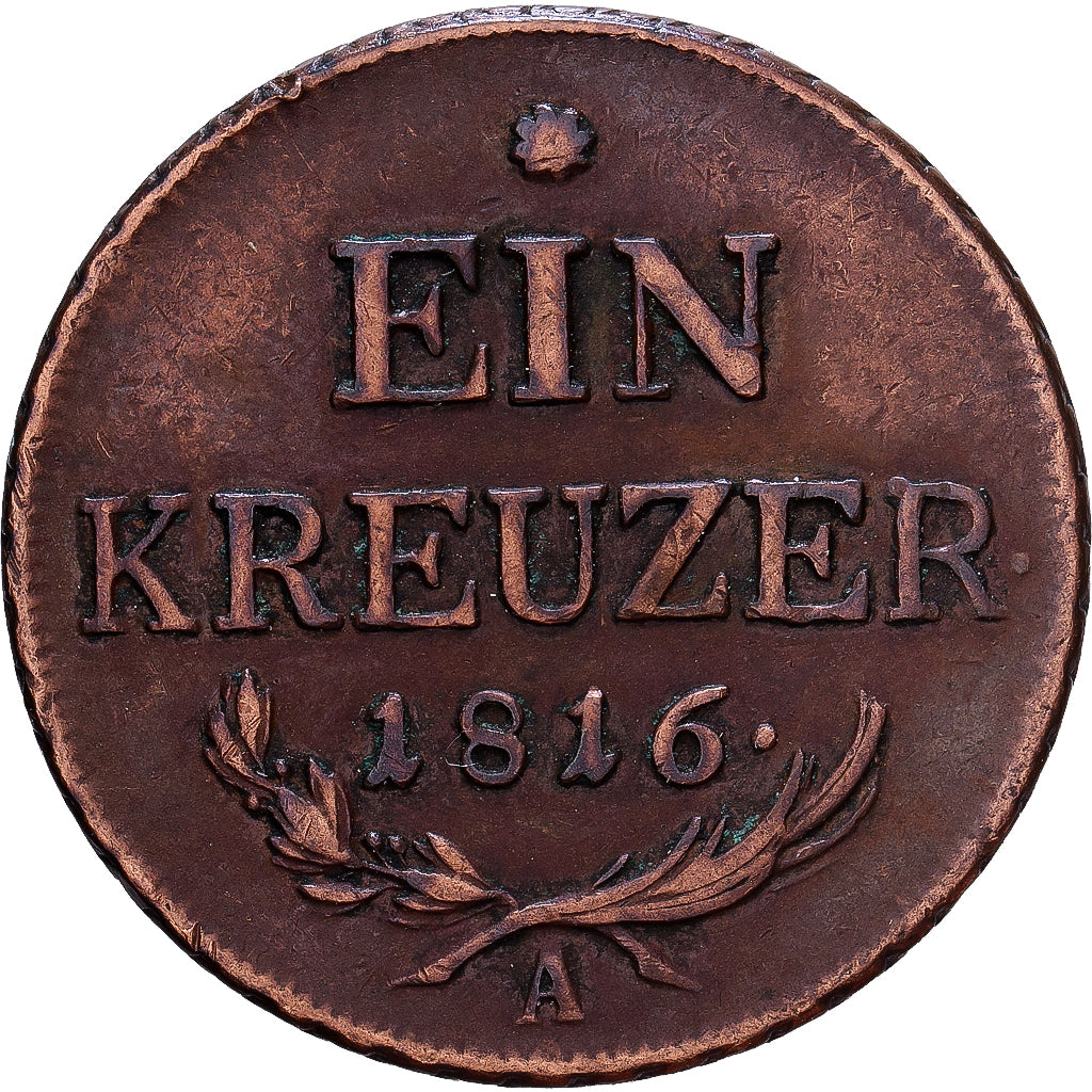 Austria, Franz II (I), Kreuzer, 1816, Rame, BB, KM:2113