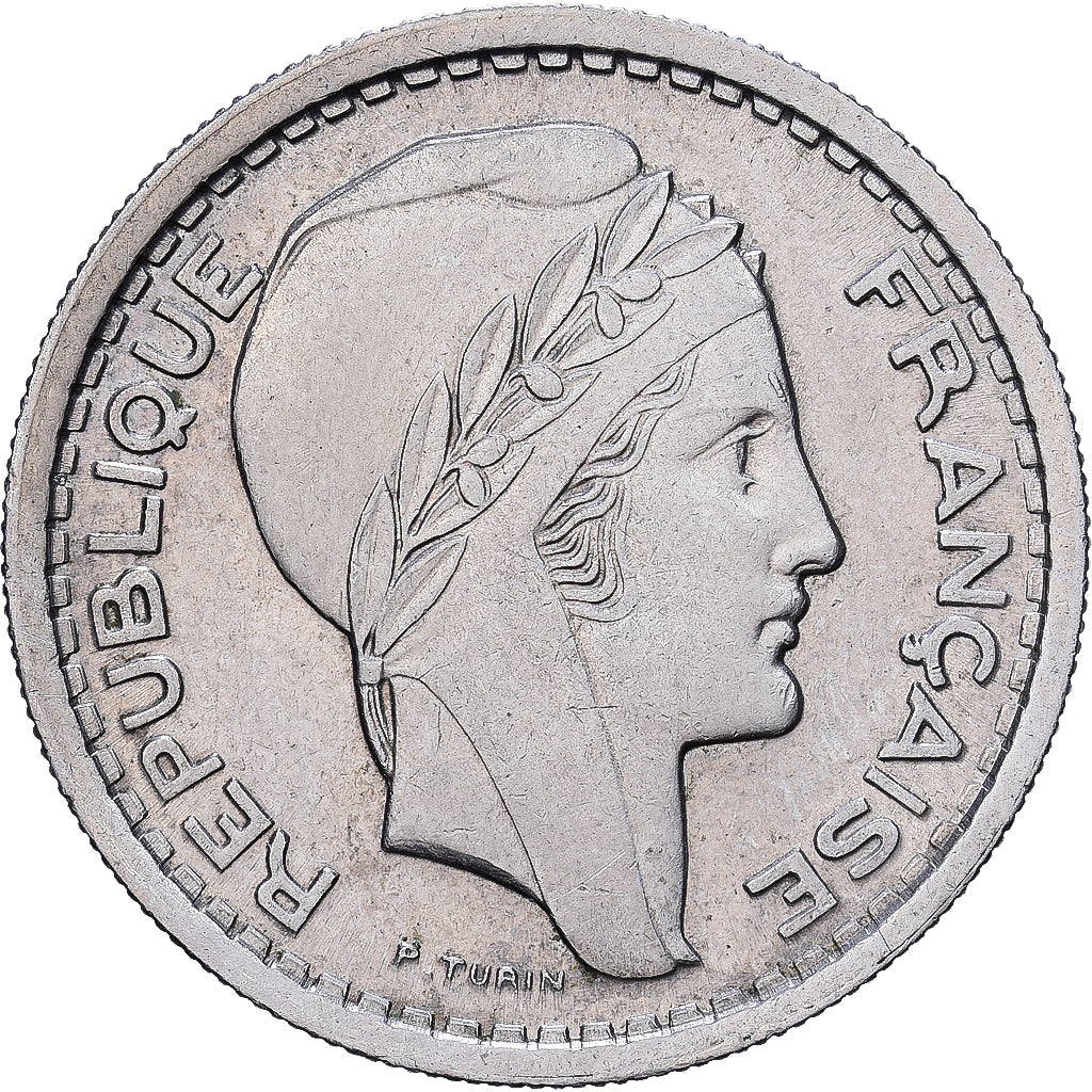 Algeria, 20 Francs, 1956, Paris, Copper-nickel, AU(50-53), KM:91