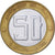 Algeria, 50 Dinars, 1994, Bimetálico, MBC, KM:131