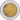 Algerije, 20 Dinars, 1996, Algiers, Bi-Metallic, FR+, KM:125