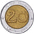 Algerije, 20 Dinars, 1996, Algiers, Bi-Metallic, FR+, KM:125