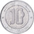 Algeria, 10 Dinars, 1992, Algiers, Bimetálico, MBC, KM:124