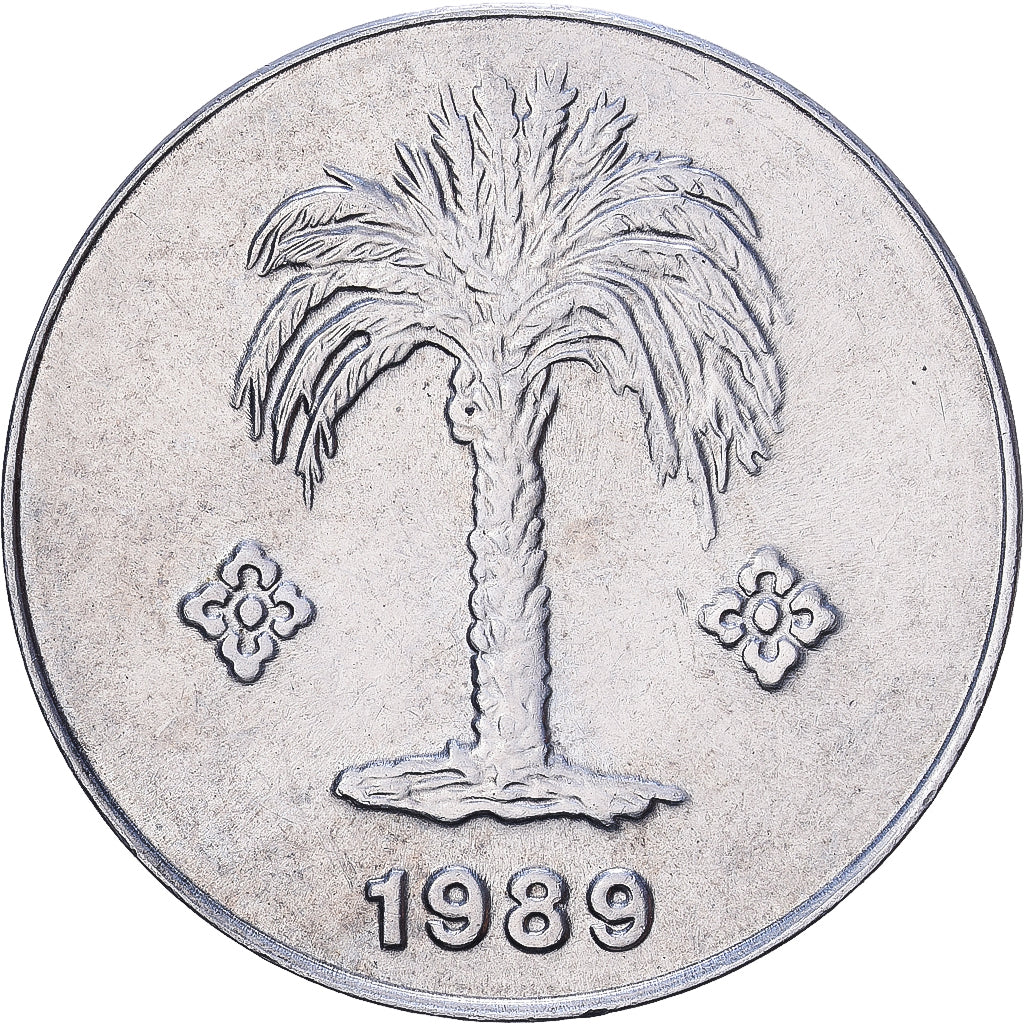 Algeria, 10 Centimes, 1989, Aluminio, MBC+, KM:115