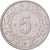 Algeria, 5 Dinars, 1984, Níquel, MBC, KM:114