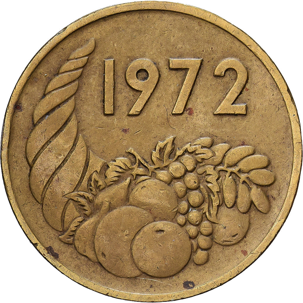 Algeria, 20 Centimes, 1972, Aluminum-Bronze, EF(40-45), KM:103