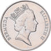 Bermuda, Elizabeth II, Dollar, 1988, Miedź-Nikiel, AU(55-58), KM:55