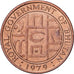Bután, 5 Chetrums, 1979, Bronce, EBC+, KM:45