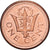 Barbados, Cent, 1998, Royal Canadian Mint, Cobre chapado en cinc, EBC, KM:10a