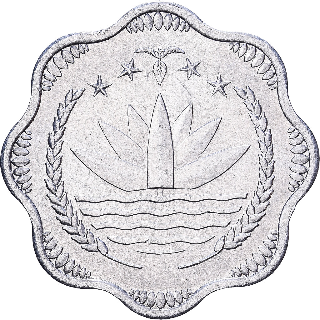 Bangladesh, 10 Poisha, 1978, Aluminum, MS(63), KM:7