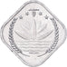 Bangladesh, 5 Poisha, 1965, Aluminum, AU(55-58), KM:6