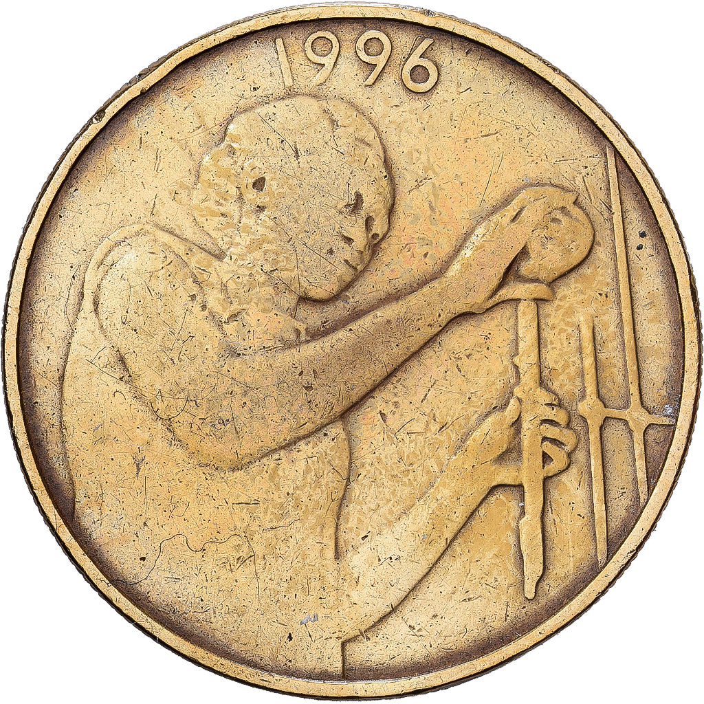 West African States, 25 Francs, 1996, Aluminum-Bronze, VF(30-35), KM:9