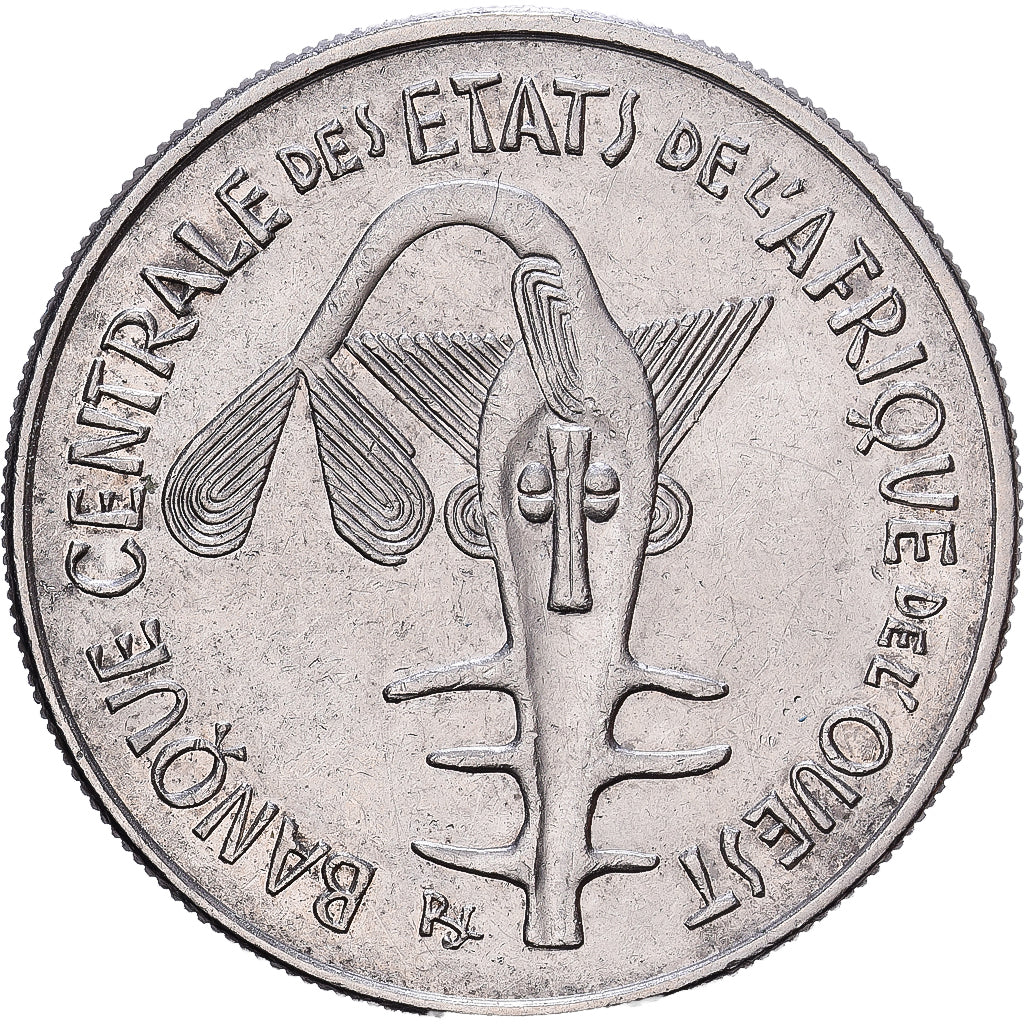 West African States, 100 Francs, 1968, Nickel, SS+, KM:4