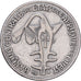 West African States, 50 Francs, 1980, Copper-nickel, EF(40-45), KM:6