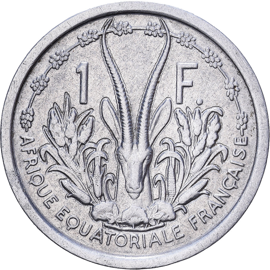 États de l'Afrique équatoriale, Franc, 1948, Paris, Aluminium, TTB, KM:6