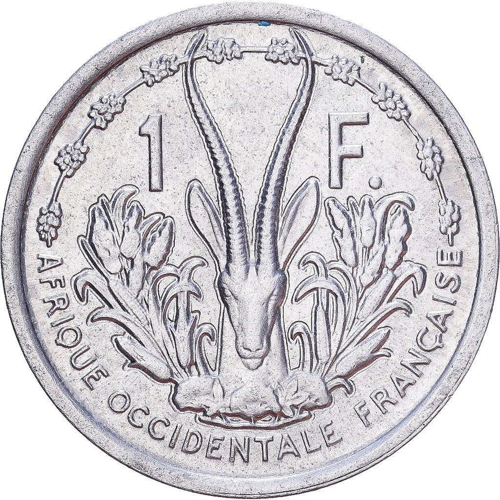 West African States, Franc, 1948, Aluminium, SS+, KM:3