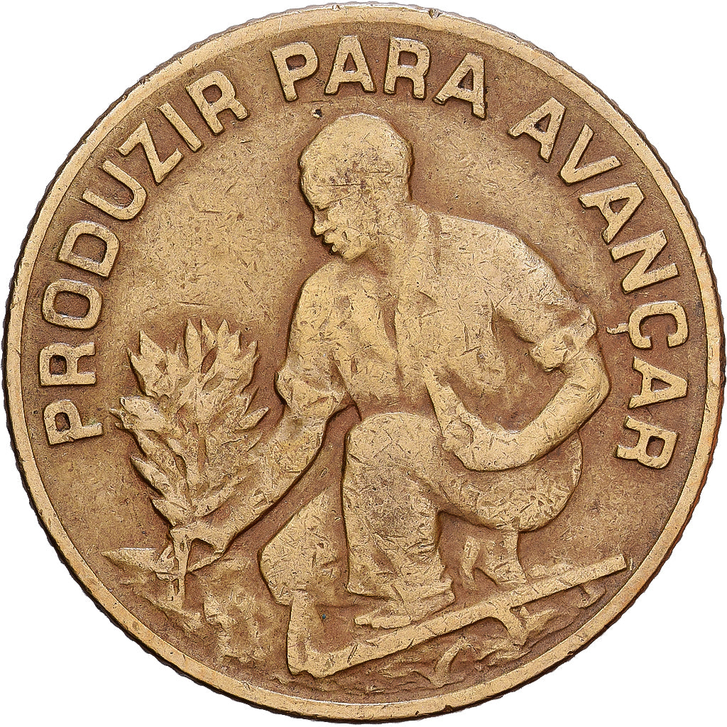 Capo Verde, 2-1/2 Escudos, 1977, Nichel-bronzo, MB+, KM:18