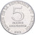 Burundi, 5 Francs, 1980, Alluminio, BB, KM:20