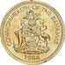 Bahamas, Elizabeth II, Cent, 1984, Franklin Mint, Latón, SC, KM:59