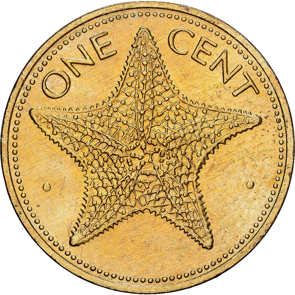 Bahamas, Elizabeth II, Cent, 1984, Franklin Mint, Latón, SC, KM:59