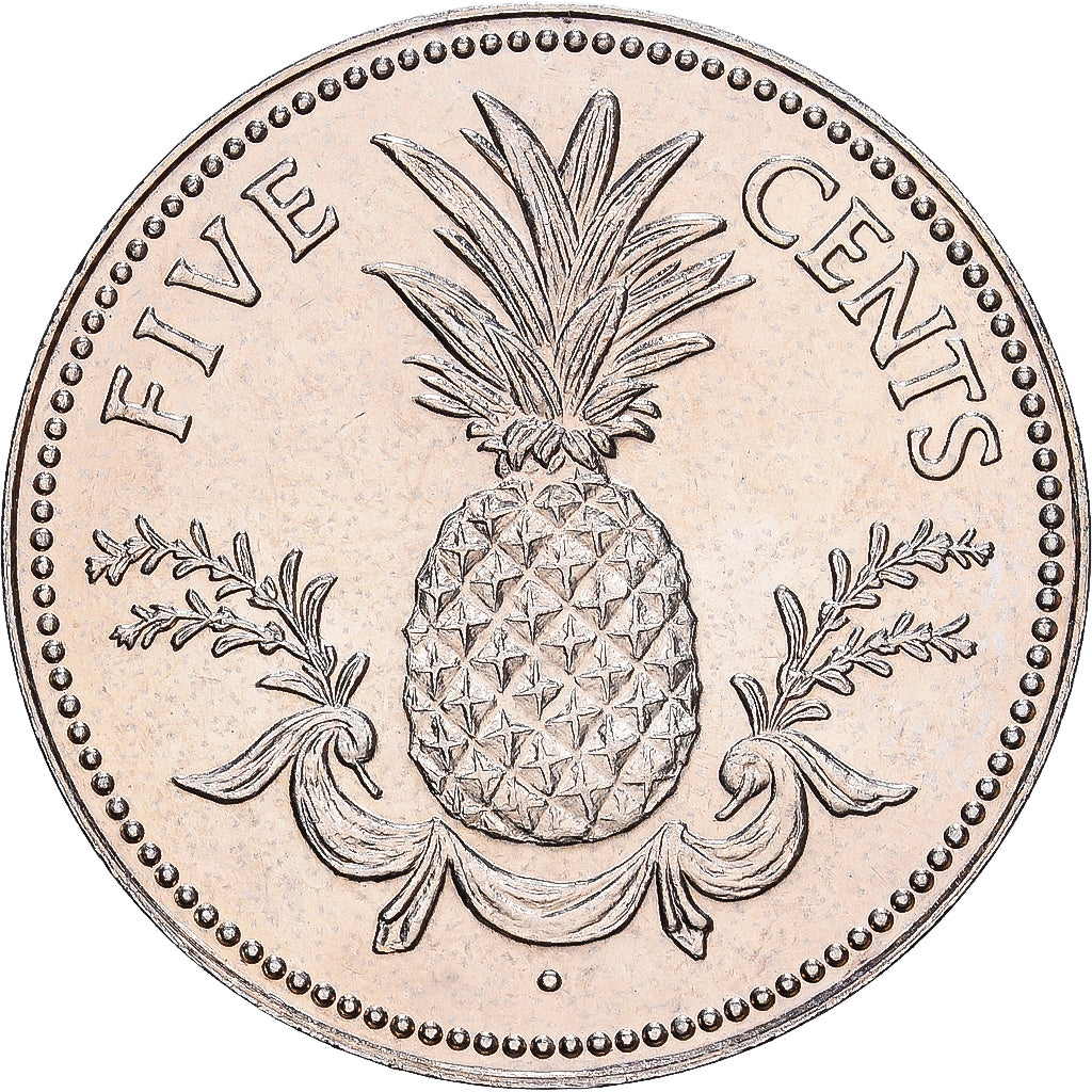 Bahamas, Elizabeth II, 5 Cents, 1981, Franklin Mint, Rame-nichel, SPL, KM:60