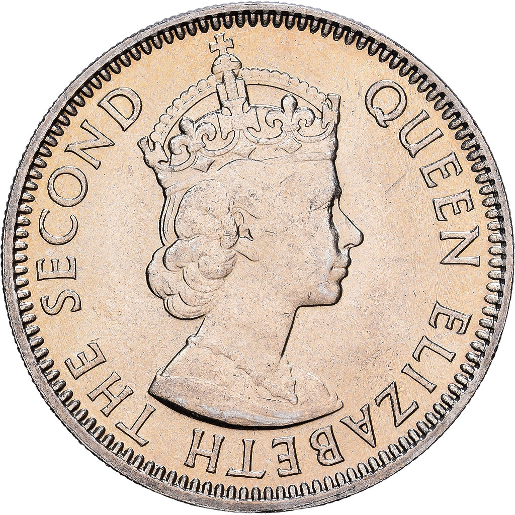 Belize, 25 Cents, 1981, Cupro-nickel, SPL+, KM:36