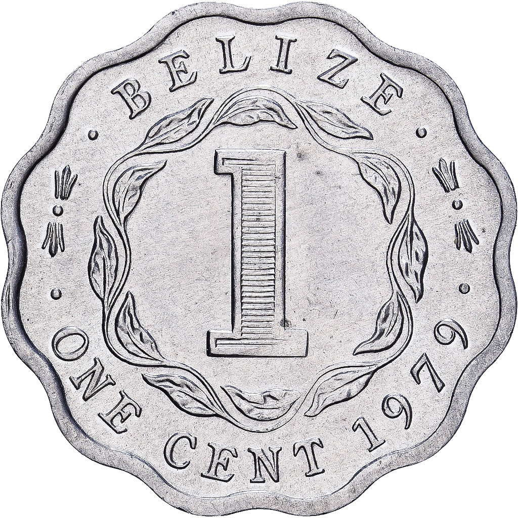 Belize, Cent, 1979, Aluminum, MS(63), KM:33a