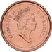 Canada, Elizabeth II, Cent, 2001, Royal Canadian Mint, Copper Plated Steel