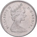 Canada, Elizabeth II, 10 Cents, 1969, Royal Canadian Mint, Nichel, BB+, KM:77.1