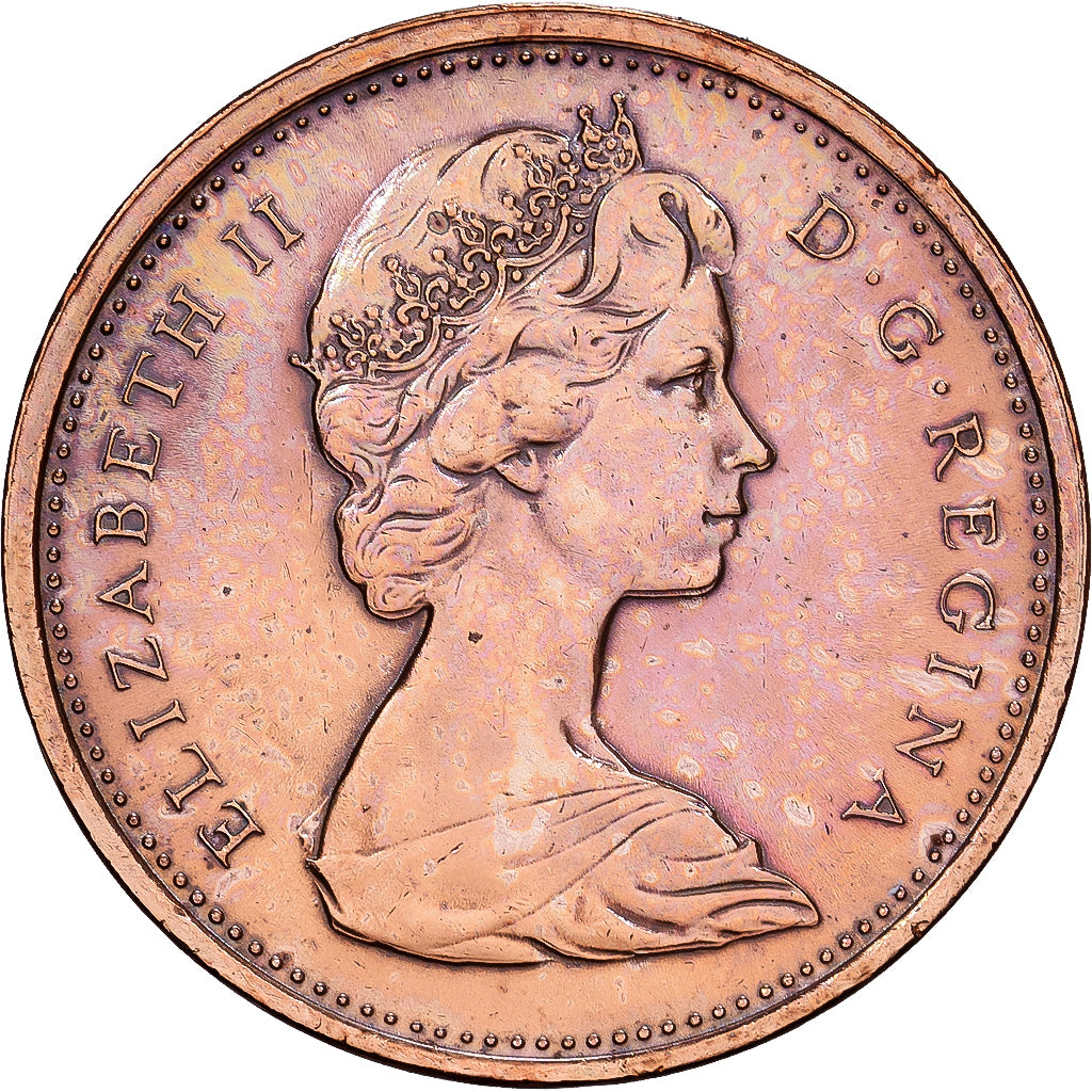 Canada, Elizabeth II, Cent, 1967, Royal Canadian Mint, Bronzen, ZF, KM:65