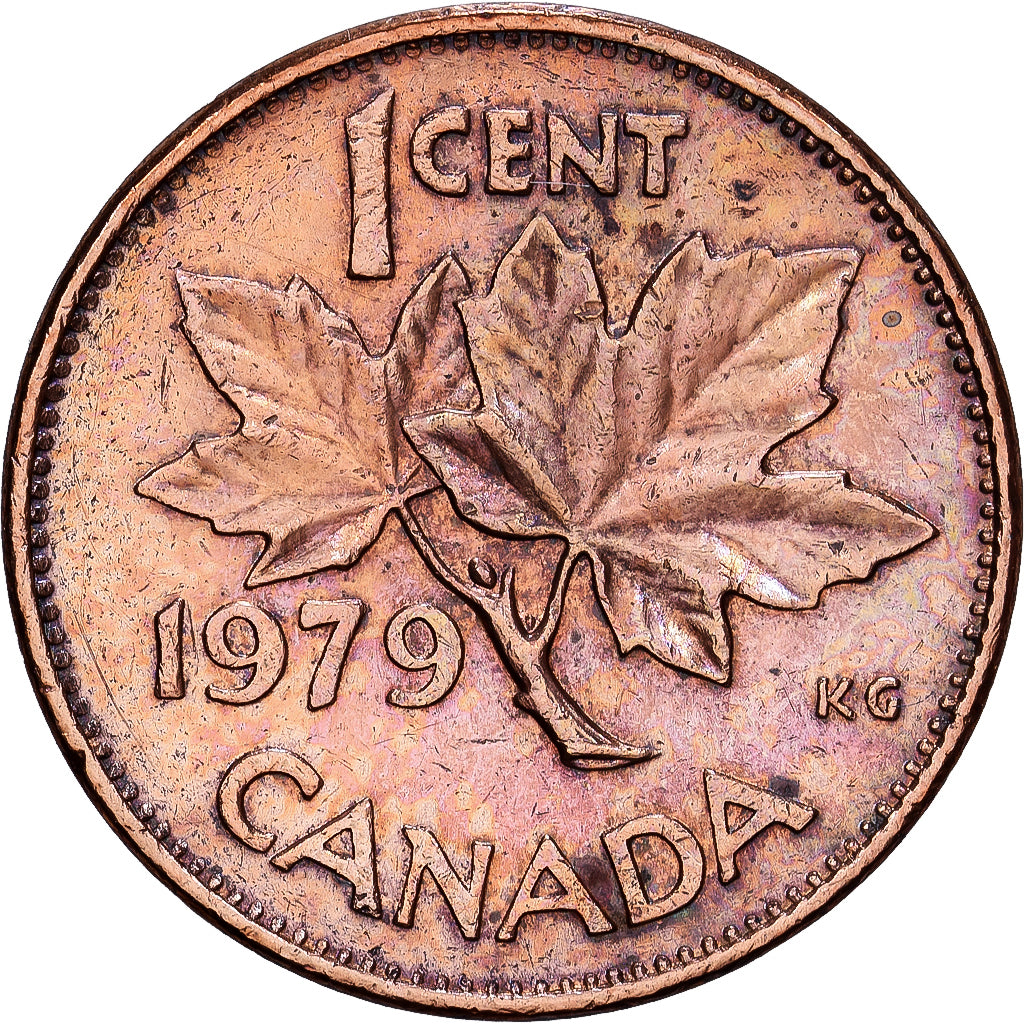 Canada, Elizabeth II, Cent, 1979, Royal Canadian Mint, Bronze, EF(40-45)