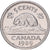 Kanada, Elizabeth II, 5 Cents, 1989, Royal Canadian Mint, Kupfer-Nickel, SS