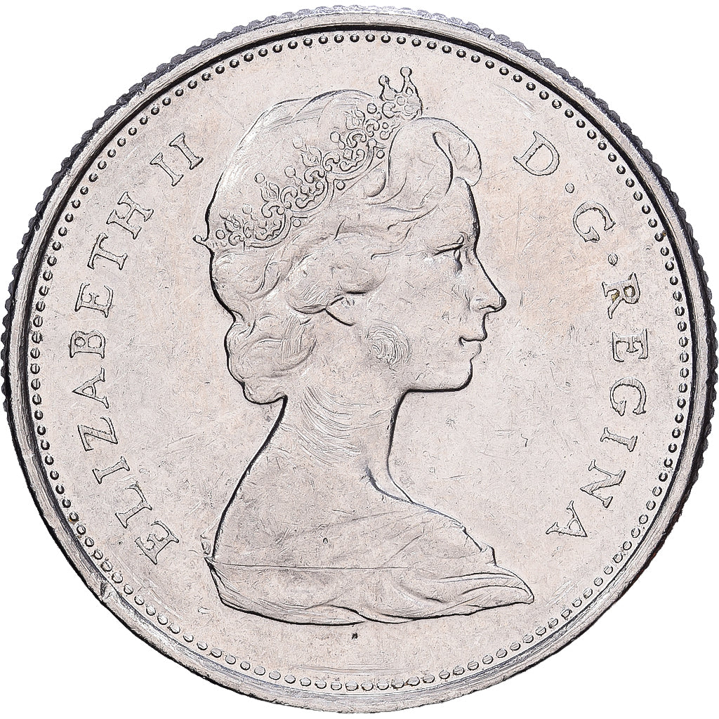 Canada, Elizabeth II, 25 Cents, 1976, Royal Canadian Mint, Nickel, EF(40-45)