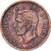 Canada, George VI, Cent, 1945, Royal Canadian Mint, Bronzen, FR+, KM:32