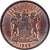 Sudafrica, Cent, 1998, Acciaio placcato rame, BB, KM:170