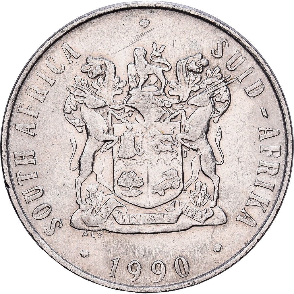 Südafrika, 50 Cents, 1990, Nickel, SS, KM:87