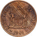 South Africa, 2 Cents, 1981, Bronze, EF(40-45), KM:83