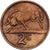 África do Sul, 2 Cents, 1981, Bronze, EF(40-45), KM:83