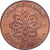 Arabia Saudita, 5 Fils, 1964, Bronzo, BB+, KM:2