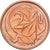 Australia, Elizabeth II, 2 Cents, 1982, Brązowy, MS(63), KM:63