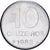 Brasil, 10 Cruzeiros, 1983, Aço Inoxidável, EF(40-45), KM:592.1