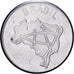 Brazil, 10 Cruzeiros, 1982, Stainless Steel, EF(40-45), KM:592.1