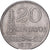 Brasil, 20 Centavos, 1970, Cobre-níquel, EF(40-45), KM:579.2