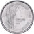 Brasil, Centavo, 1975, Aço Inoxidável, MS(63), KM:575.2