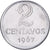 Brasil, 2 Centavos, 1967, Aço Inoxidável, MS(63), KM:576.1